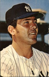 Curt Blefary - New York Yankees Baseball Postcard Postcard Postcard