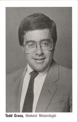 Todd Gross, Weekend Meteorologist Modern (1970's to Present) Postcard Postcard Postcard