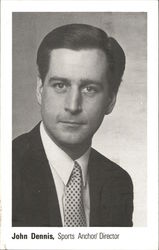 John Dennis, Sports Anchor/Director Modern (1970's to Present) Postcard Postcard Postcard