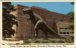 University of Wyoming - Geology Museum Postcard