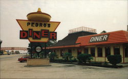 Pedro's Old Tyme Diner Postcard