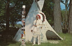 Chief Oshkosh Native Americana Postcard Postcard Postcard