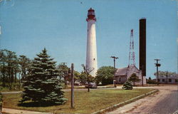 Lighthouse, Cape May Point Postcard