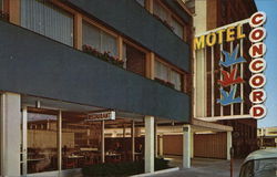 The Concord Motel Minneapolis, MN Postcard Postcard Postcard