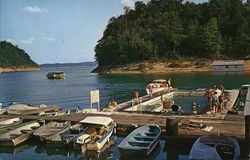 Jamestown Dock Village Postcard