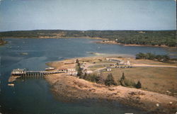 Gilbert's Lobster Pound and Cabins Postcard