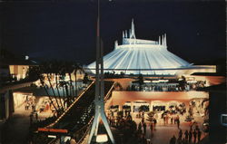 Space Mountain Postcard