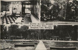 Rustic Haven Resort Postcard