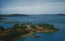 Harris Point Shore Cabins, Passamaquoddy Bay Eastport, ME Postcard Postcard Postcard