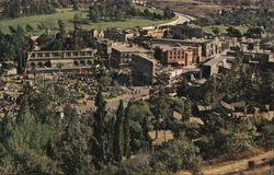 Panoramic View from Hollywood Visitors Village Universal City Studios, CA Postcard Postcard Postcard