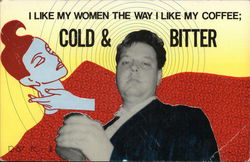 Bruce Hunter I Like My Women The Way I Like My Coffee Comic, Funny Postcard Postcard Postcard