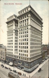 Wells Building Postcard