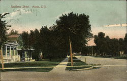 Residence Street Postcard