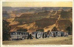 On Hermit Rim Drive Near Mojave Point Grand Canyon National Park Postcard Postcard Postcard