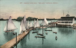 Oregon Yacht Club - The Oaks Portland, OR Postcard Postcard Postcard