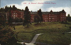 St. Vincent's Hospital Portland, OR Postcard Postcard Postcard