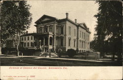 Exterior of Crocker Art Gallery Sacramento, CA Postcard Postcard Postcard