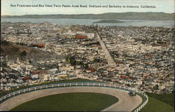 Aerial View of City San Francisco, CA Postcard Postcard Postcard