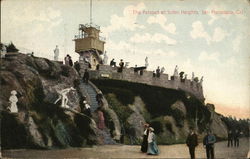 The Parapet at Sutro Heights San Francisco, CA Postcard Postcard Postcard