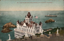 Cliff House from Sutro Heights Postcard