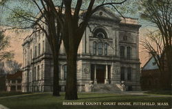 Berkshire County Court House Pittsfield, MA Postcard Postcard Postcard