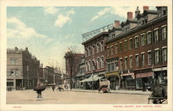 Central Square, East Boston Massachusetts Postcard Postcard Postcard