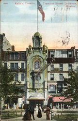 Keith's Theatre, Tremont Street Boston, MA Postcard Postcard Postcard