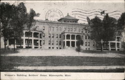 Woman's Building, Soldiers' Home Postcard