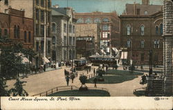 Court House Square Postcard