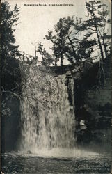 Minneopa Falls, Near Lake Crystal Postcard