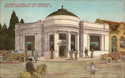 Federal Bank of Los Angeles Postcard