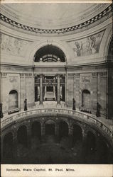 Rotunda, State Capitol St. Paul, MN Postcard Postcard Postcard