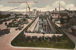 Roof Garden, Nortonia Hotel Portland, OR Postcard Postcard Postcard