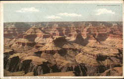 Grand Canyon from O'Neill's Point Grand Canyon National Park Postcard Postcard Postcard