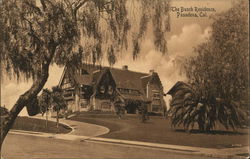 Busch Residence Pasadena, CA Postcard Postcard Postcard