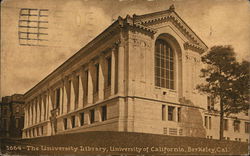 University of California - University Library Postcard