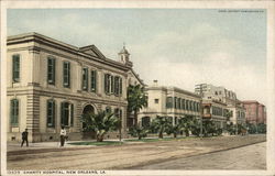 Charity Hospital Postcard