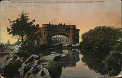 Observatory on Summit of Strawberry Hill, Golden Gate Park San Francisco, CA Postcard Postcard Postcard