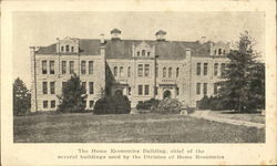 The Home Economics Building Postcard