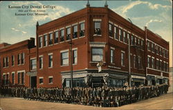 Kansas City Dental College Missouri Postcard Postcard Postcard