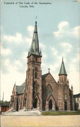 Cathedral of Our Lady of the Assumption Lincoln, NE Postcard Postcard Postcard