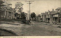 Gladstone Avenue Walden, NY Postcard Postcard Postcard