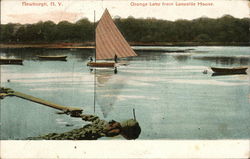 Orange Lake from Lakeside House Newburgh, NY Postcard Postcard Postcard