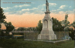 Hannah Dustin Monument, Penacook Concord, NH Postcard Postcard Postcard