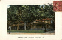 Crescent Club, Bay Ridge Postcard