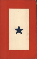 Blue Star Mothers Service Flag Postcard