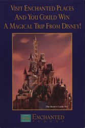 Visit Enchanted Places, Disney Postcard