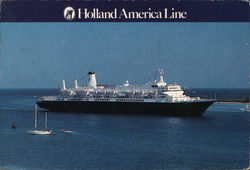 Holland America Line M/S "Nieuw Amsterdam" Cruise Ships Postcard Postcard Postcard