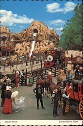 Ghost Town and Knotts Berry Farm Postcard