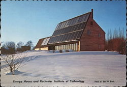 Rochester Institute of Technology - Energy House New York Postcard Postcard Postcard